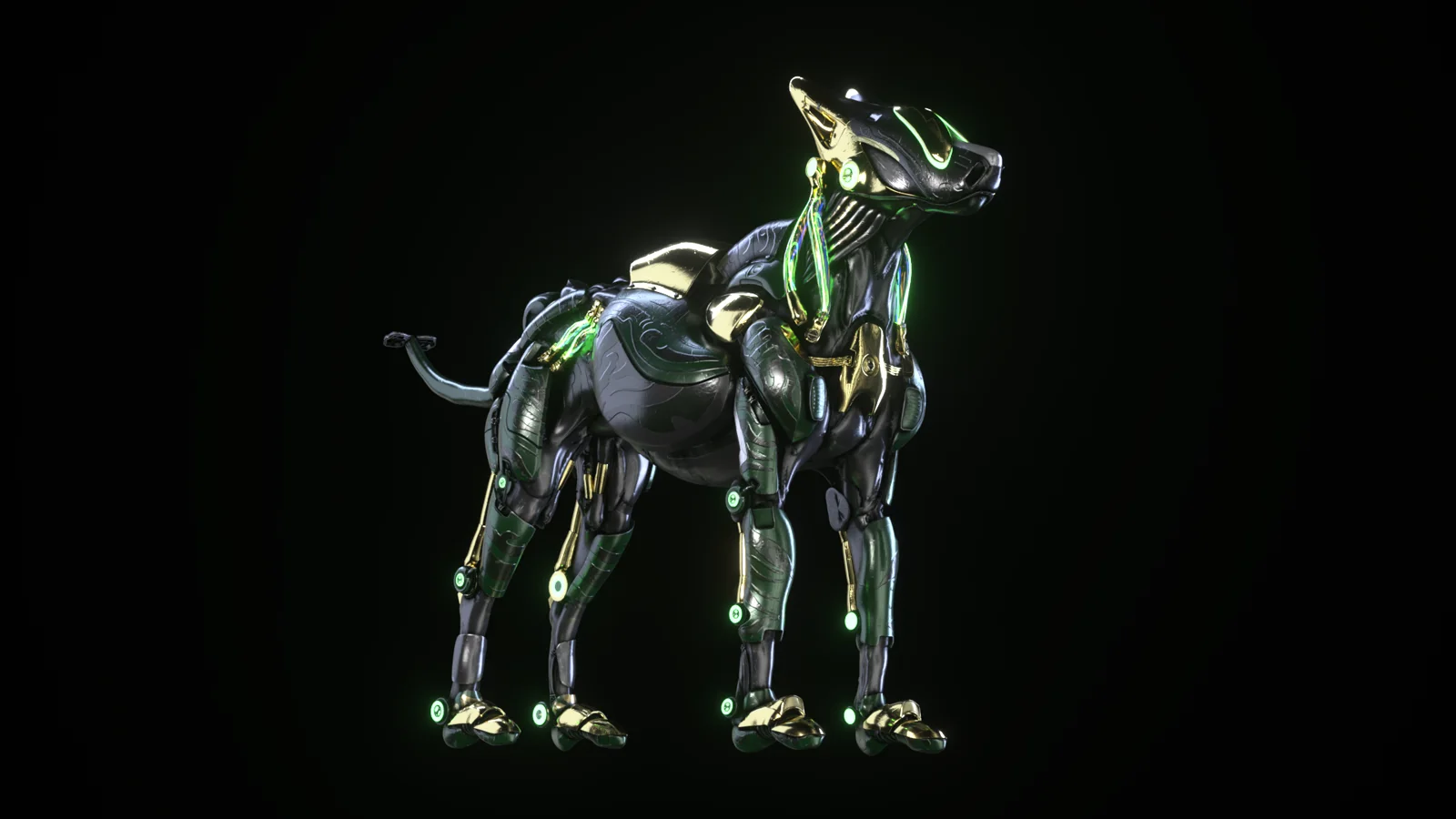 Cyber Race runner 04 character design