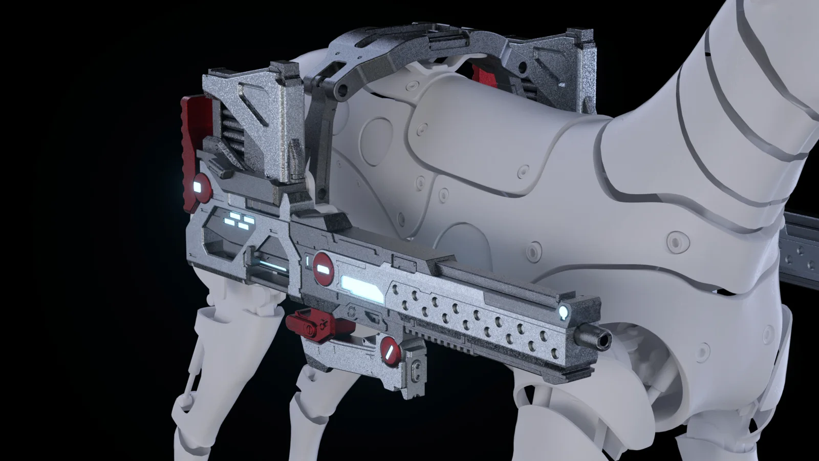 Cyber Race weapon system 01 design