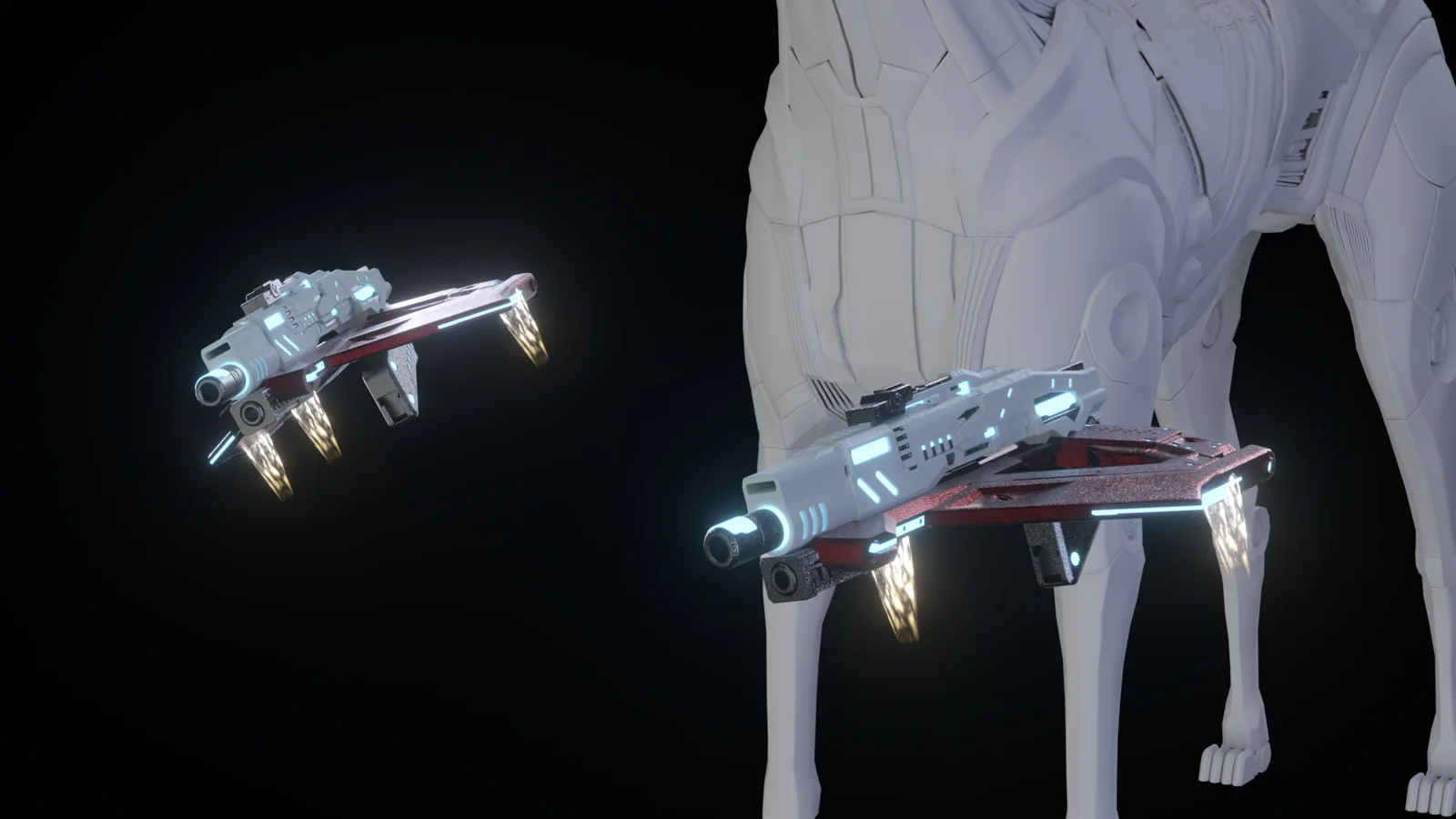 Cyber Race weapon system 02 design