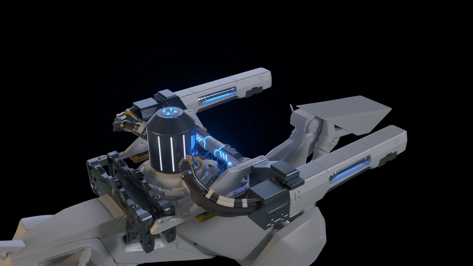 Cyber Race weapon system 03 design