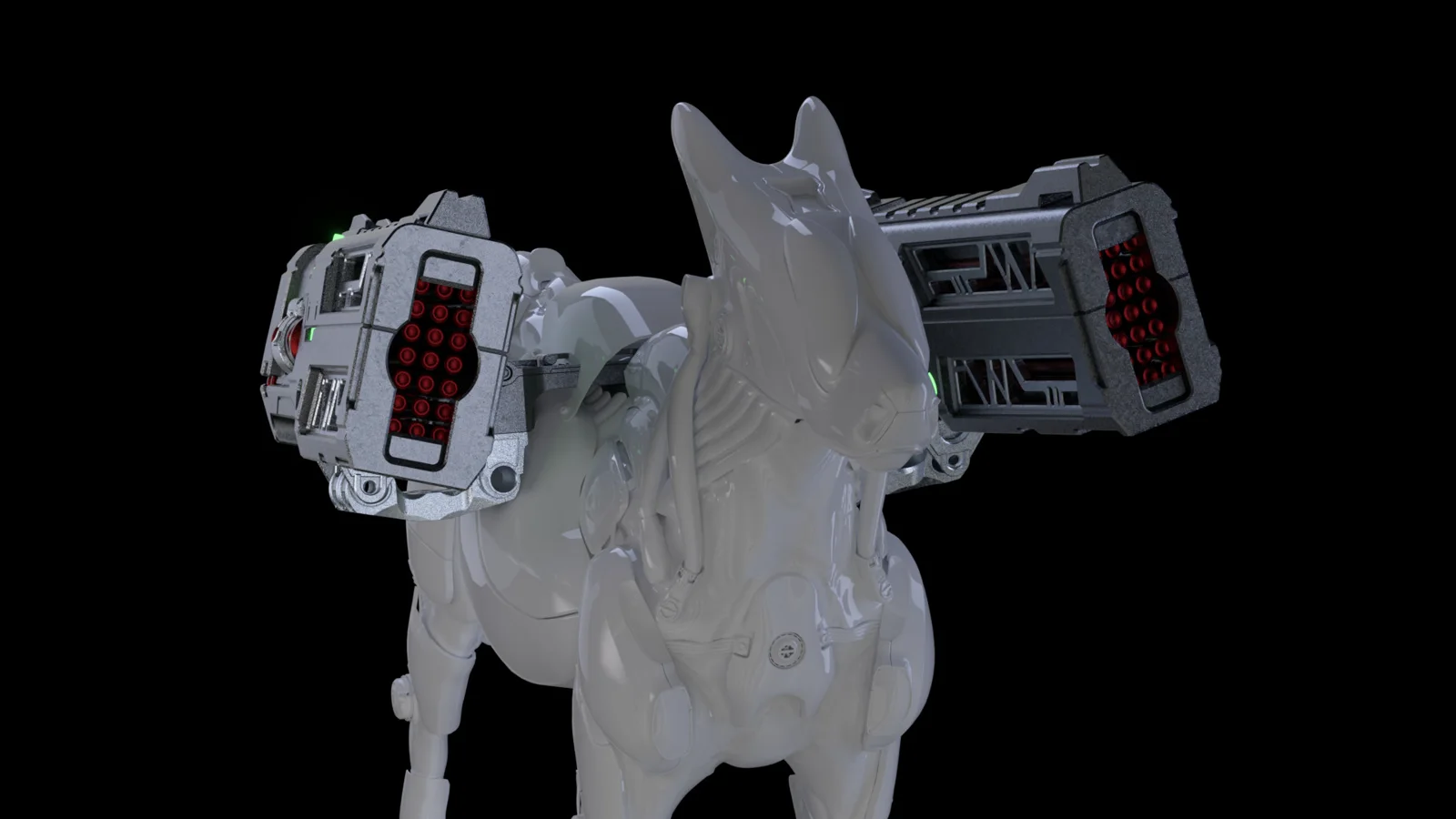 Cyber Race weapon system 04 design