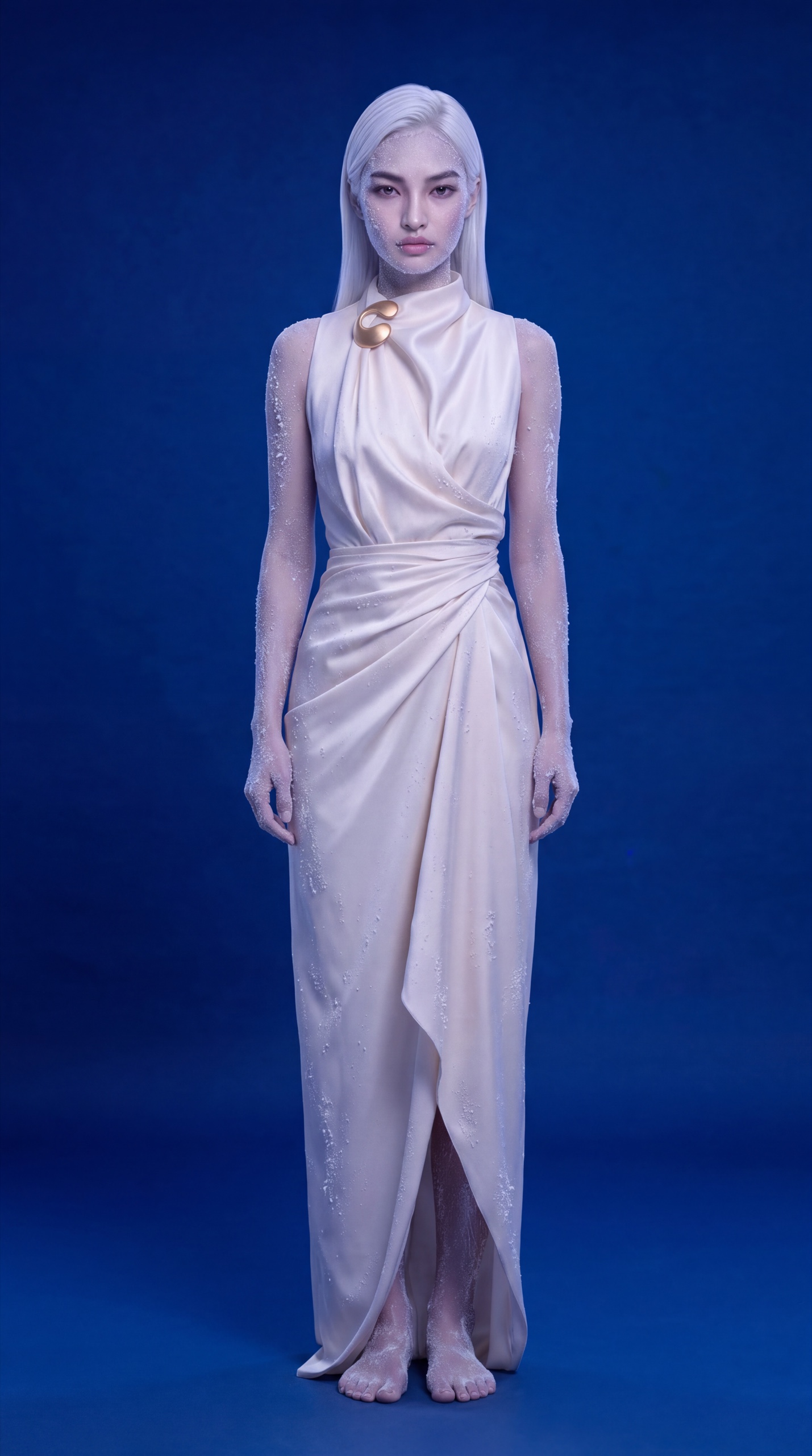 Frost Muse in the deep blue night state